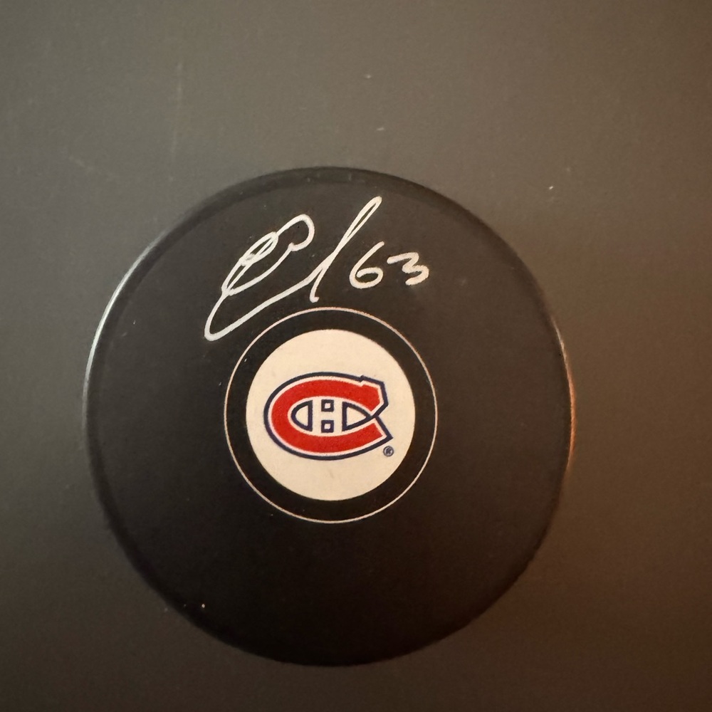 Fanatics Montreal Canadians Signed NHL Licensed Hockey Puck